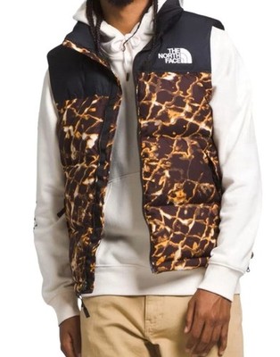 THE NORTH FACE 1996 Retro Nuptse Mens M Down Puffer Vest Coal Brown NWT $230