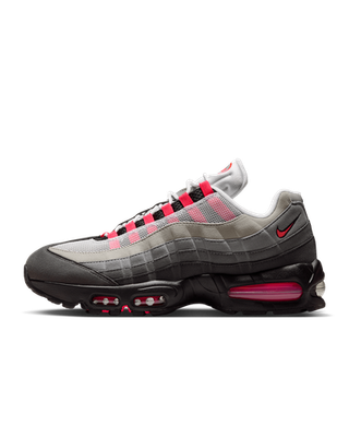 IM7410-001 Nike Air Max 95 OG Big Bubble Medium Ash/Solar Red