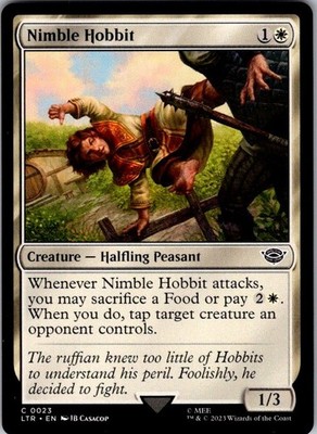 Magic | LTR | Nimble Hobbit | 23 | Normal | NM