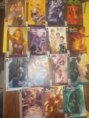 Buffy Vampire Slayer Season 8 Comic Lot 15 Books Issues #1-7 #9-13 #15-17 Run