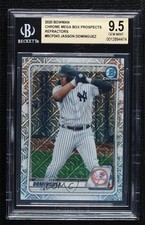 2020 Bowman Chrome Mega Box Mojo Refractor Jasson Dominguez BGS 9.5 0nr3