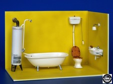 Plus Model Badezimmer / Bathroom Bausatz Model Kit Diorama 1:35 Art. 189