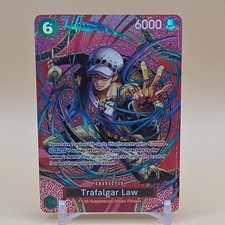 Bandai Trafalgar Law OP13-031 FILM/Supernovas Super Rare Foil 6000 Blocker