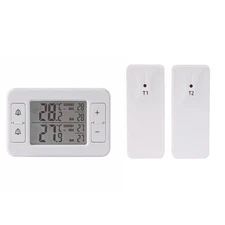 Long Range Digital Wireless Thermometer Suitable for Multiple Locations