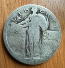 Standing Liberty Quarter No Date Philadelphia 90% Silver
