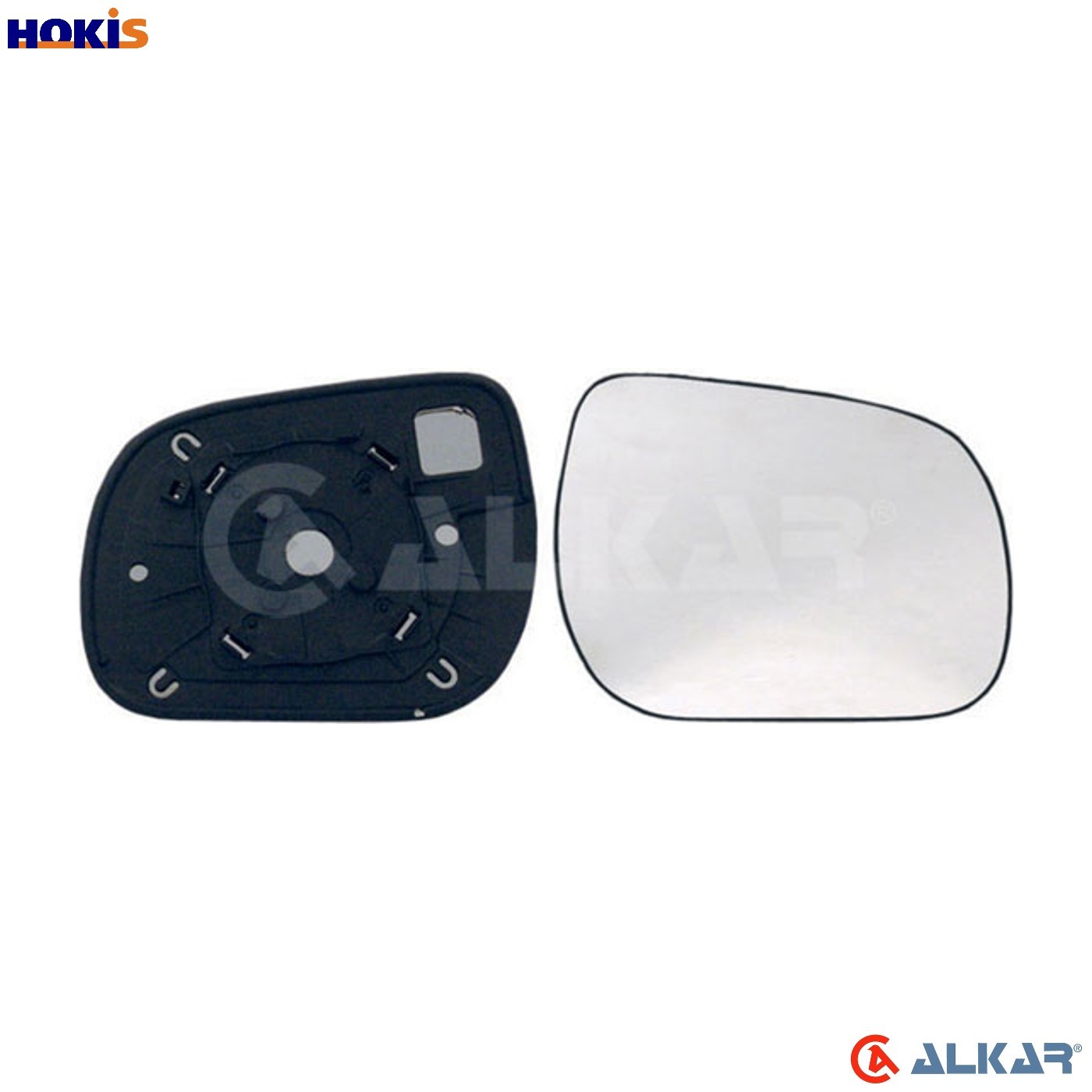 ALKAR Wing Mirror Glass RENAULT,NISSAN 6403164 7701040256,7701040426 - Image 7