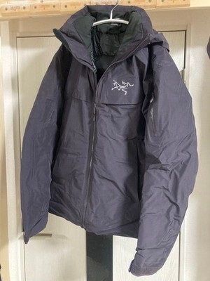 Arc'teryx MACAI Down Jacket Men's Size S Purple Outdoor Coat Warm Lightweight