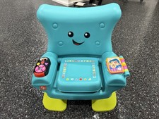 Fisher Price Laugh Learn Blue Smart Stages Chair Baby Toddler Learning Toy