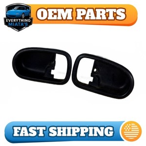 Used OEM Mazda Miata (1999‑2005) Door Hdl Bezel Pair PN EA01‑59‑303‑02