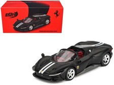 BBR BBRFER64021 1/64 Ferrari Daytona SP3 Matt Black with White