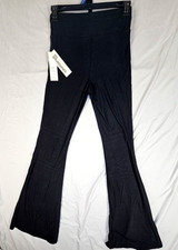 No Boundaries Black Flared Leggings XS 0 2 Stretch Pull-On Pants NWT