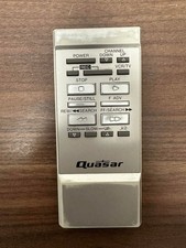 Quasar VSQS0346 Remote Control Silver TV VCR