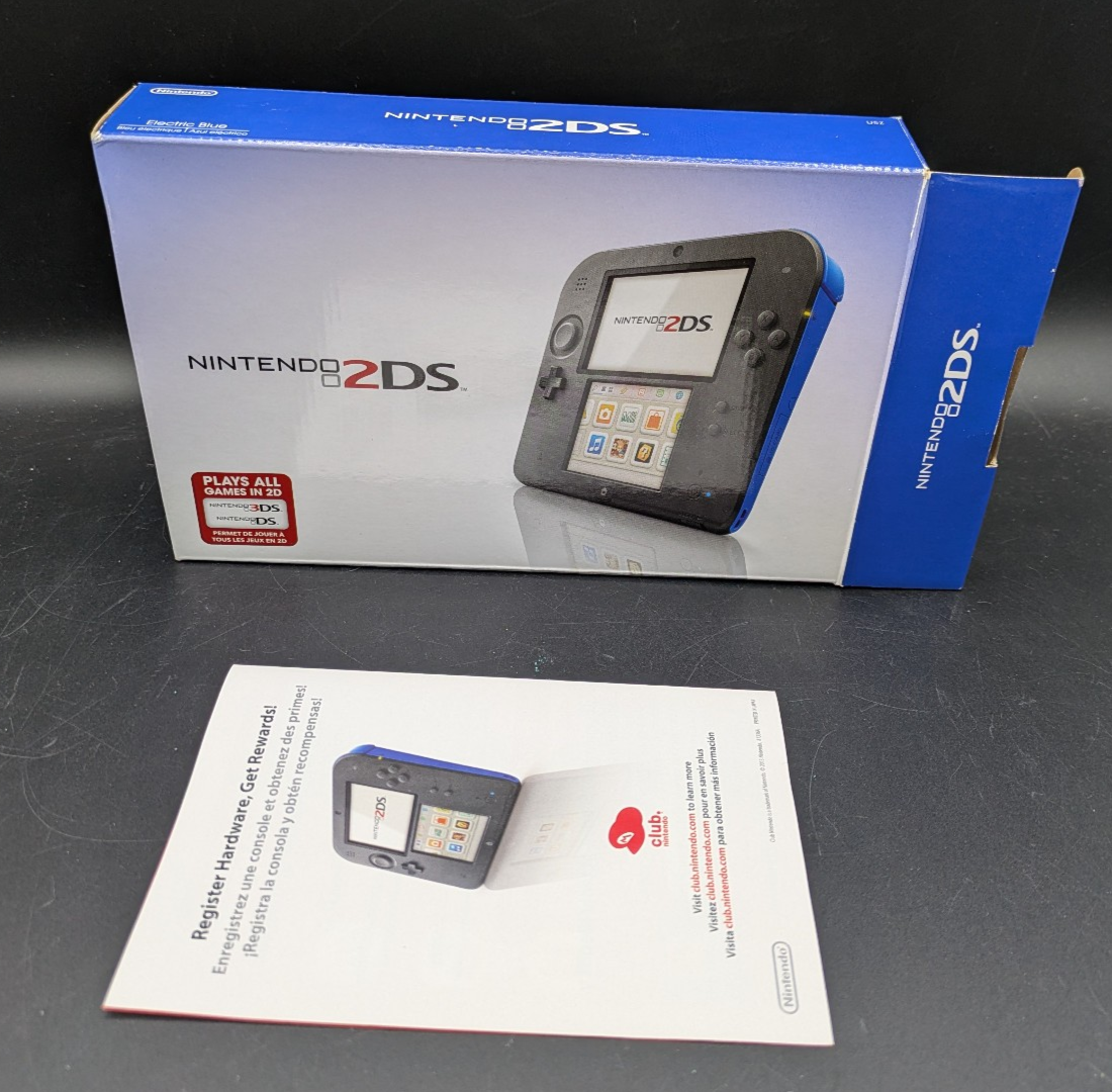 Nintendo 2DS Electric Blue Console Box Only | eBay