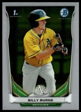 2014 Bowman Billy Burns #BCP19 Chrome Prospects