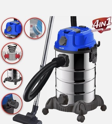 DMS NTSC-30 Nass-Trockensauger 2300W Industriestaubsauger Blau