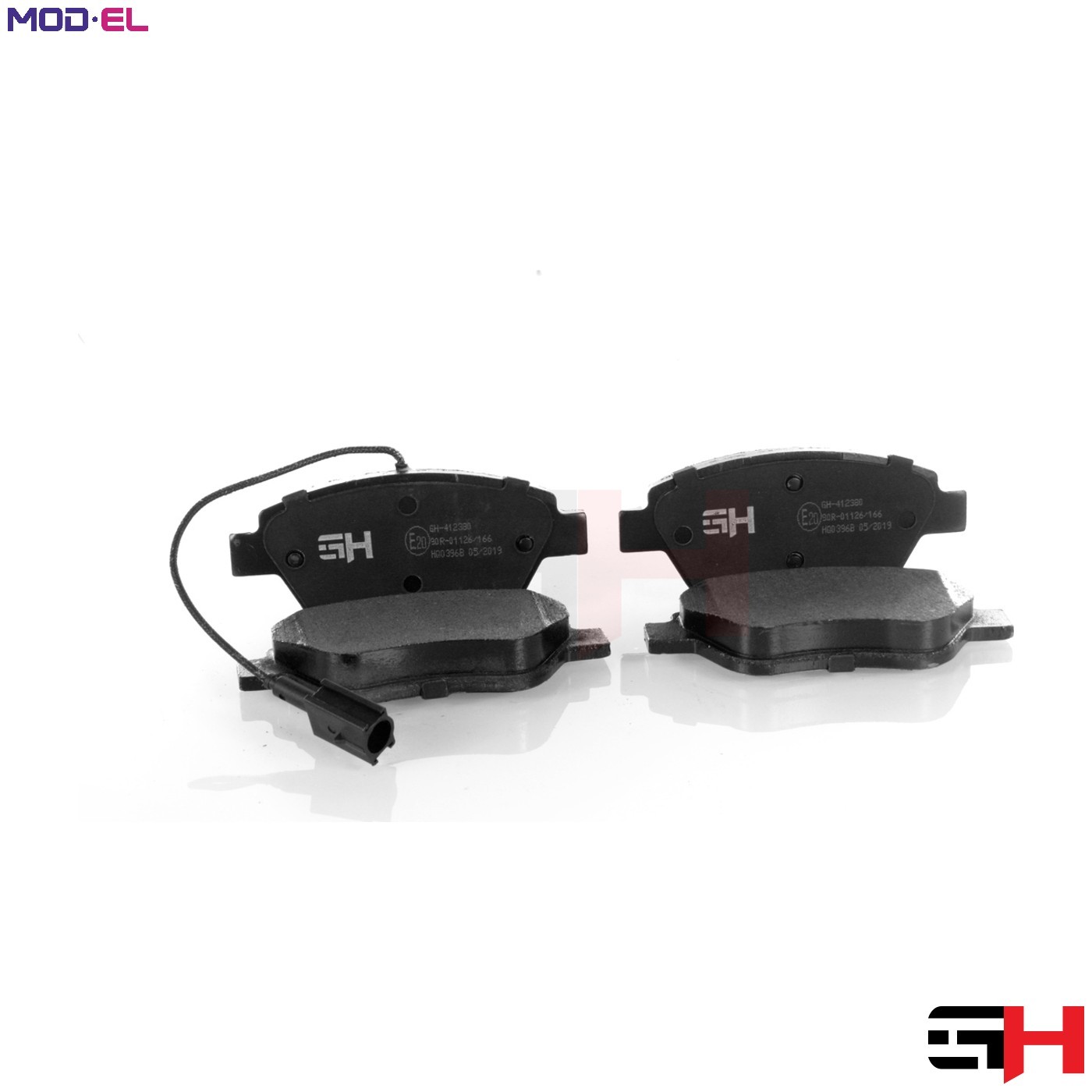 BRAKE PAD SET DISC BRAKE GH-412380 FOR ALFA ROMEO FIAT FIORINO/Box/Body/MPV 0.9L