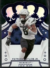 PATRICK TAYLOR JR 2020 Panini Chronicles Crown Royale Blue Parallel RC