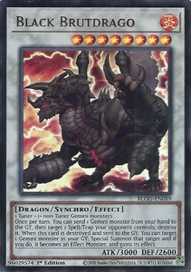 Black Brutdrago BLGG-EN089 (Battles of Legend: Glorious Gallery)