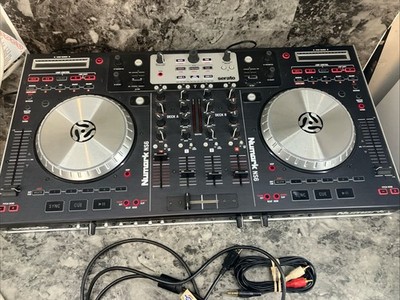 Numark NS6 4-Channel DJ Controller Serato ITCH USB Mixer w/ Power Supply Tested