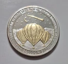 1996 Kodak Albuquerque International Balloon Fiesta 1oz .999 Silver Round