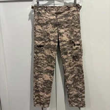 ACU Digital Camo BDU Pants Mens Medium Regular Military Tactical Cargo Ripstop
