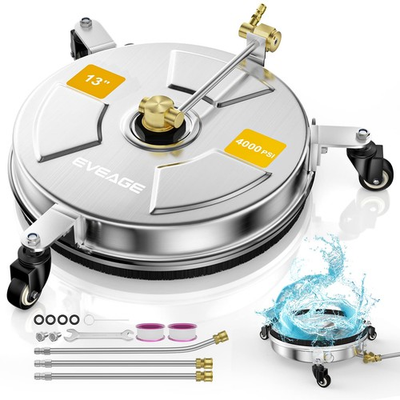 #ad 13quot; Surface Cleaner amp; Undercarriage Pressure Washer Attachment 2 in 1 Revers... $115.39