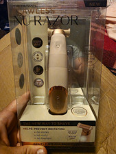 Finishing Touch Flawless Nu Razor Precision Shaver Legs Bikini Light White/Gold