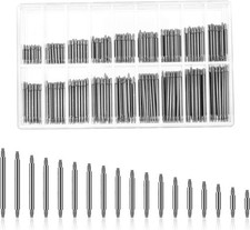 360 PCS Watch Band Pins, 8mm - 25mm Professional Stainless Steel