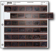 Archival 35Mm Size Negative Pages Holds Six Strips of Six Frames, Pack of 25