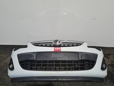VAUXHALL CORSA 2011 FRONT BUMPER 5 DOOR HATCHBACK WHITE 95508031