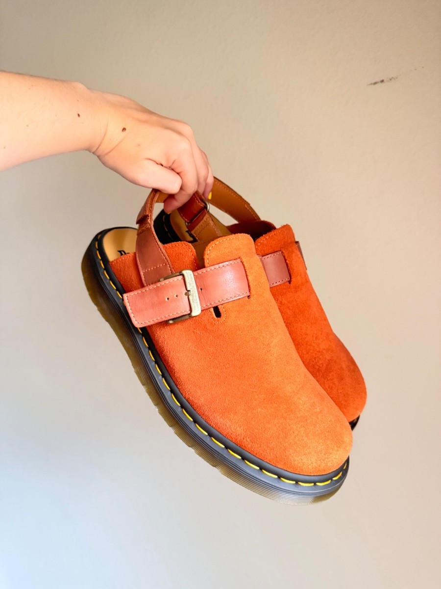 Dr. Martens Jorge II Slingback Mules (Suede) Tan Size 12 NWT | eBay