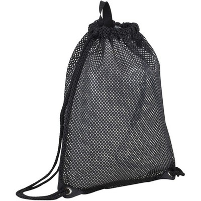 Eastsport Sport Lightweight Mesh Beach Bag Drawstring Sackpack Backpack for T...