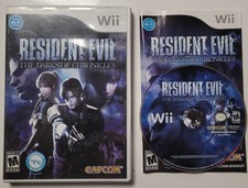 Resident Evil: The Darkside Chronicles Nintendo Wii Pre-Owned & Tested Working!