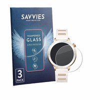 3X Savvies Schutzglas FüR Oppo Watch X3 Mini Echt Glas Panzer Display 9H