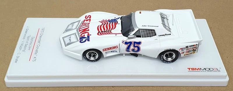 Chevrolet Corvette Daytona 1975 escala 1/43 TSM114330 - 24h Spirit Of Sebring Foto 4 de 4