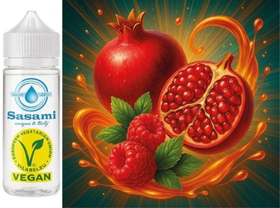 Pomegranate Royale - Granatapfel-Himbeere Aroma Konzentrat - Vegan - Sasami - 10