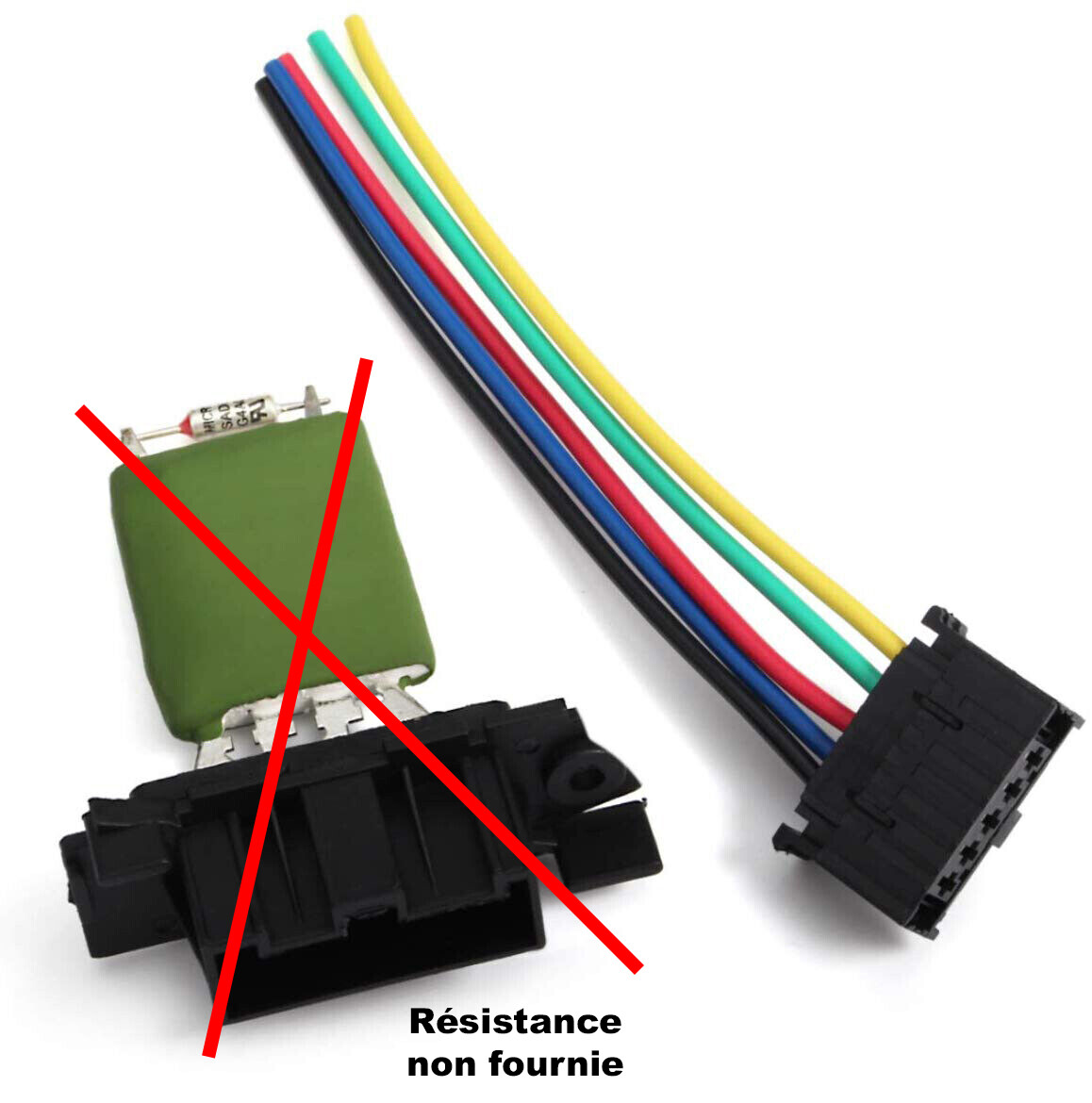 Faisceau Câblage Résistance Chauffage prévu JUMPER DOBLO BOXER 6845796 ...