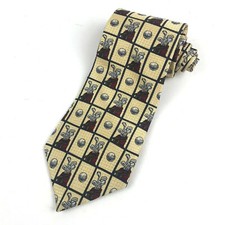 NEW Vtg SPENCER & LOWE Four N Hand GOLF Bag BALL Clubs SILK Neck Tie USA Made