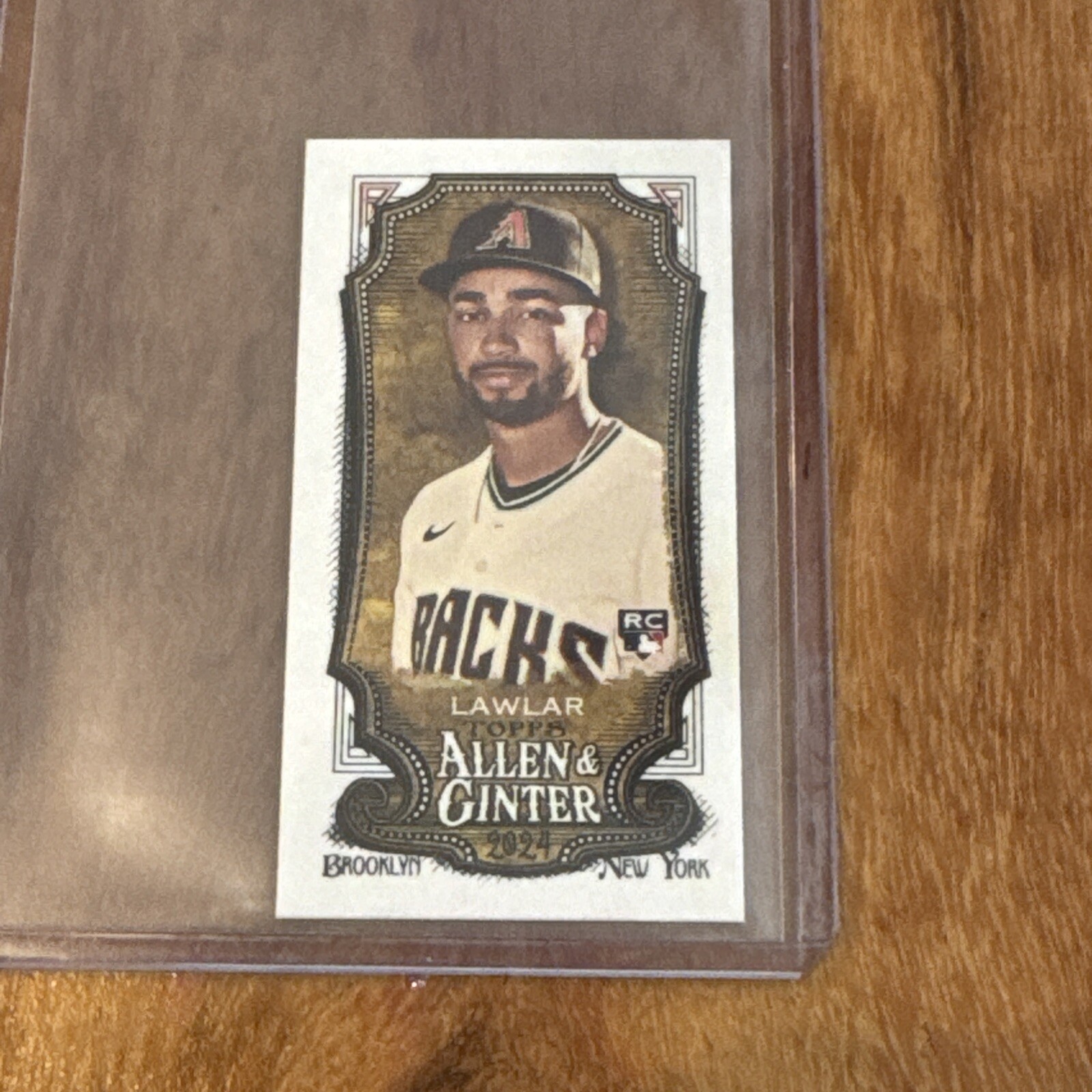2024 Topps Allen & Ginter Mini Jordan Lawlar #99 RC