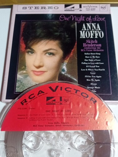 Real To Reel Tape Anna Moffo Ampex Magnetband Soundspule