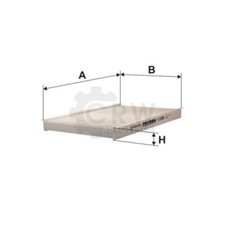 Filtre d'habitacle Fiat STRADA