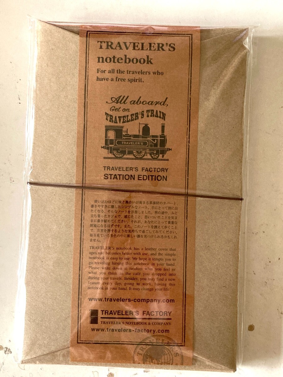 Traveler's Factory Tokyo Station Limited Pocket Note Book w