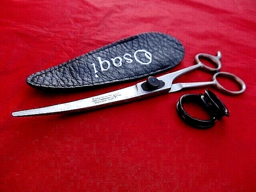 Pet  7.5" Scissors  dog/cat grooming_UPWARD CURVED