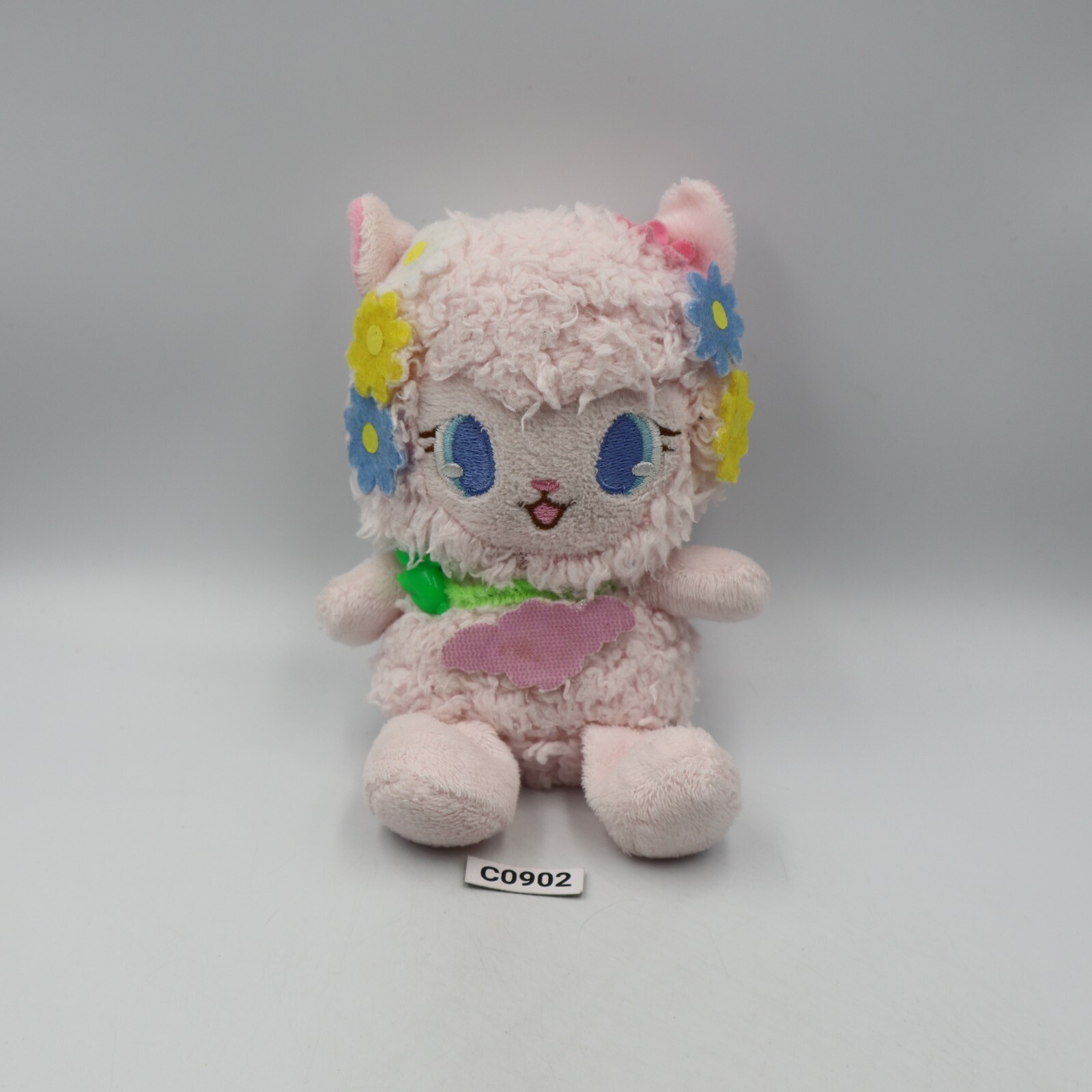 Jewelpet ANGELA C0902 Alpaca Sanrio Sega 2011 Plush 5" Stuffed Toy Doll