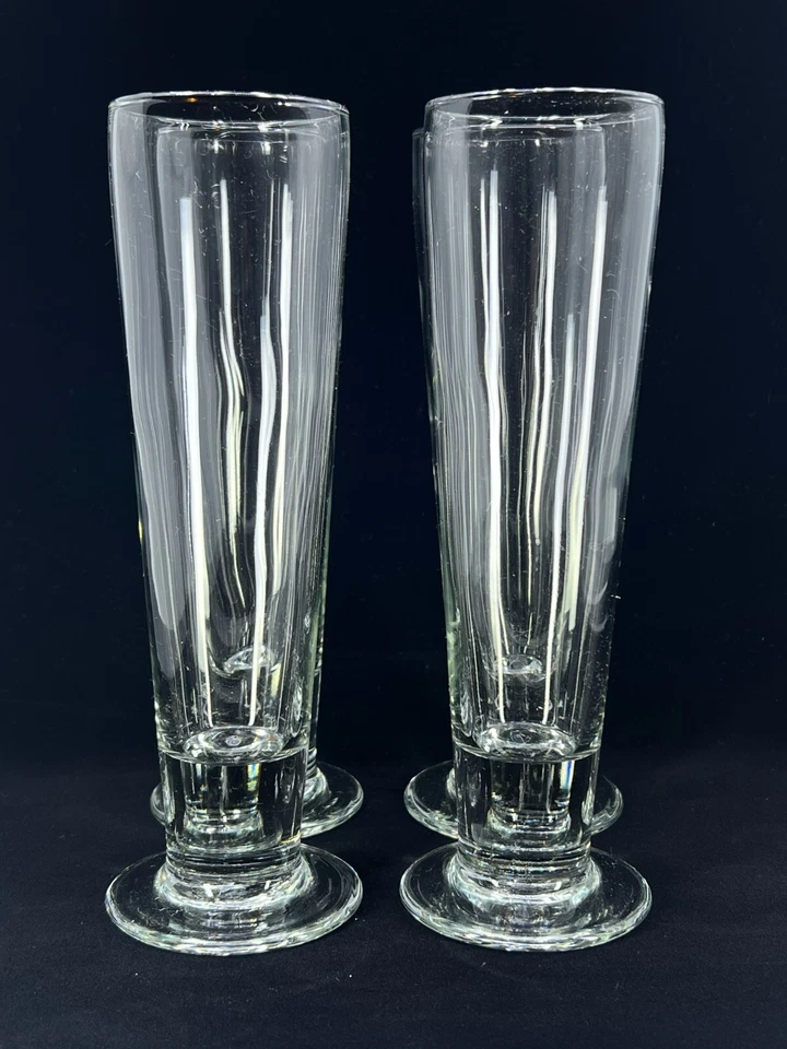 Juego de 4 vasos de cerveza Catalina Pilsner Libbey 14 oz vaso de cerveza 9,5" H Foto 2 de 4