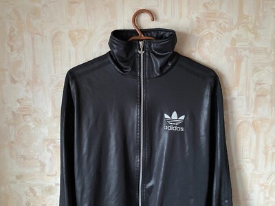 Adidas Chile 62 Jacket Men's Small Tracksuit Top Full Zip Shiny | eBay