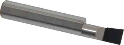 Accupro 0.32'' Min Bore Dia 3/4'' Max Bore Depth, 3/8 Shank Carbide Boring Bar