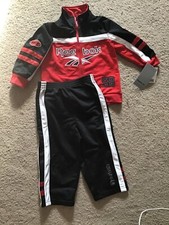 Reebok Baby Boy Zip Up, Sweats, 2-Piece Set 24 Months 2T Jogger Outfit NWT