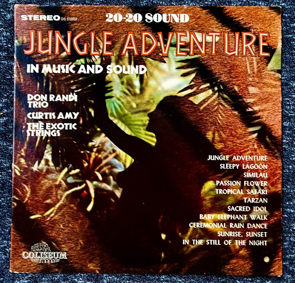 JUNGLE ADVENTURE Camarata & Don Randi Trio - Curtis Amy The Exotic
