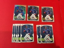 Yhoangel Aponte (10 Cards) Bowman Topps Stadium Club Trading Card Lot